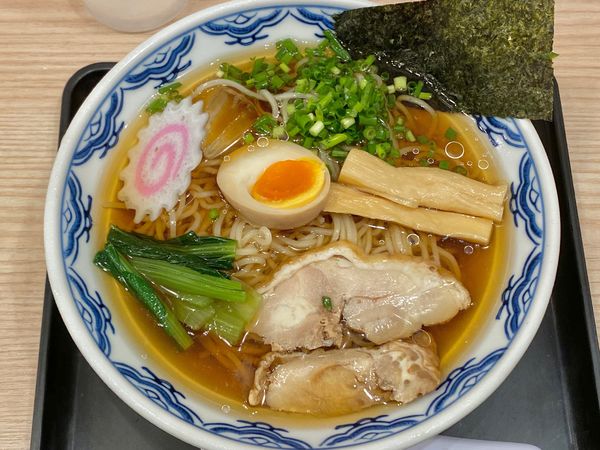 「焼きあご冷やしらーめん　麺少なめ　890」@由丸 人形町店の写真