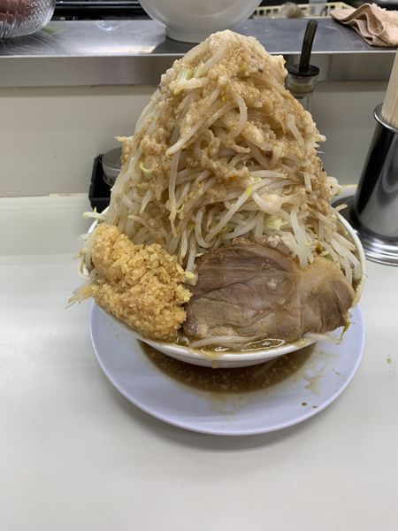 「ラーメン中盛り」@ラーメン大 我孫子店の写真