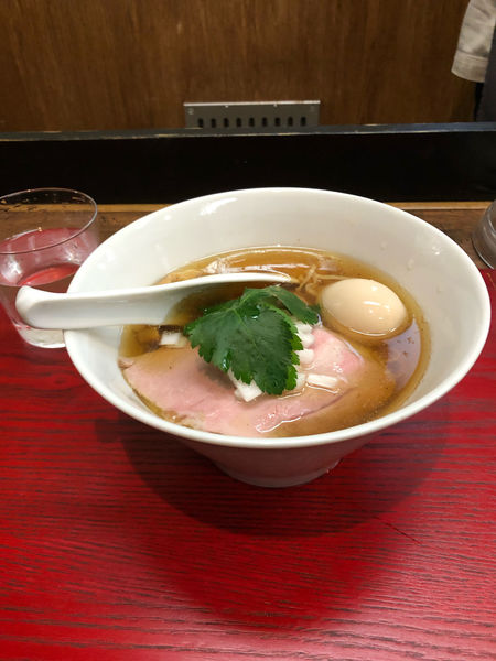 「味玉煮干蕎麦」@神保町黒須の写真