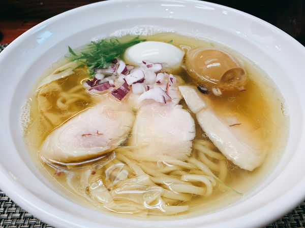 「カマス煮干し」@麺や 睡蓮の写真