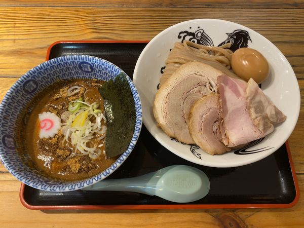 「濃厚特製つけ麺」@松戸中華そば 富田食堂の写真