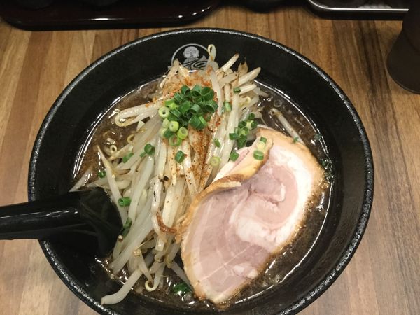 「辛焦がし味噌たん麺・小辛(¥850)」@辛焦がし味噌たん麺 一向の写真