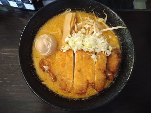 「味噌かつラーメン」@鳴馬良の写真