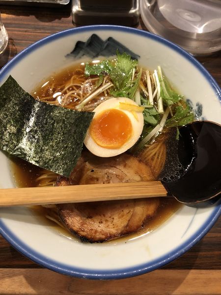 「柚子醤油ラーメン1080円」@AFURI 中目黒店の写真