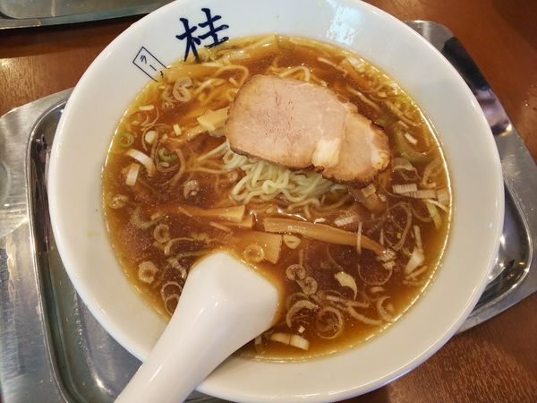 「ラーメン小　750円」@煮干しだし醤油ラーメン 桂の写真