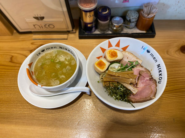 「つけ麺(柚子白湯)」@ラーメン にっこうの写真