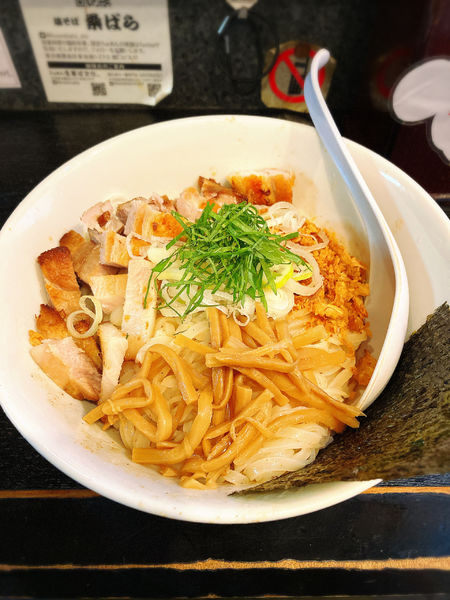 「冷やし塩油そば」@塩そば 桑ばらの写真