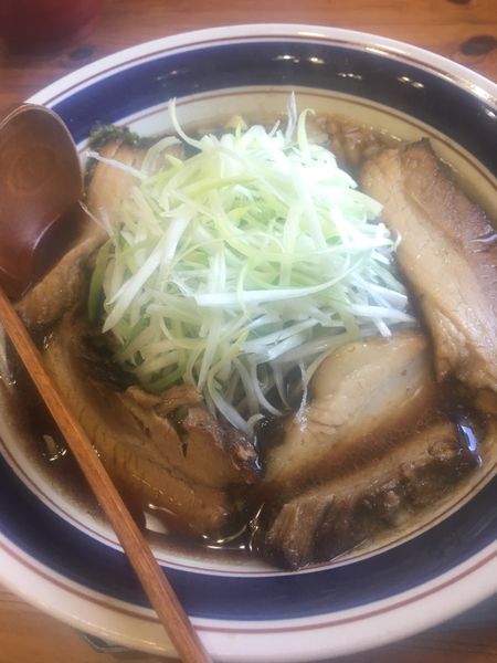 「ネギ焼豚らあぁめん」@炭火らあぁめんいちの写真