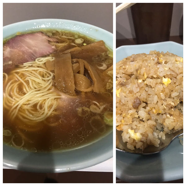 「守　醤油　半チャン」@麺屋のスたの写真