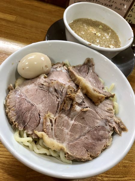 「肉つけそば ￥1150＋大盛 ￥100」@中華そば136の写真