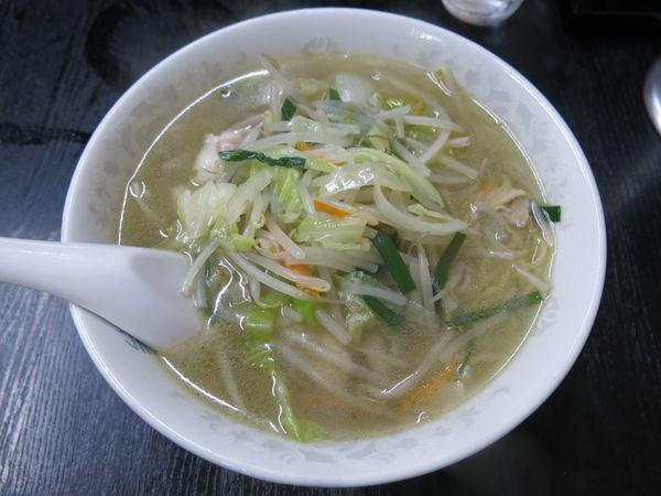 「タンメン(塩味)：650円」@生駒軒の写真