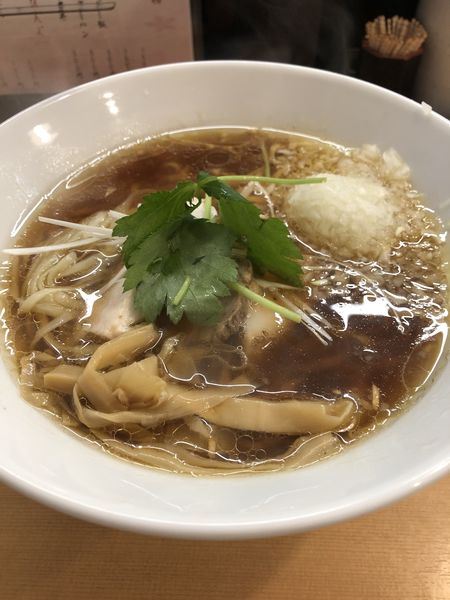 「生姜醤油ラーメン」@麺や 一峯の写真
