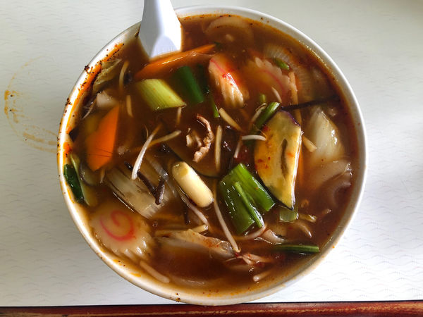 「マーラーメン」@中華料理 阿Q 大田原店の写真