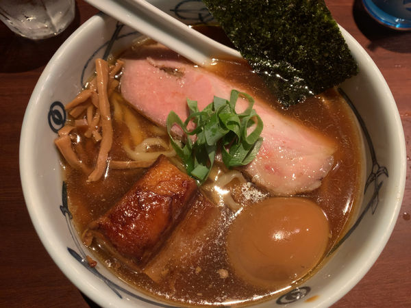 「武蔵らーめん1180円（あっさり）」@創始麺屋武蔵の写真