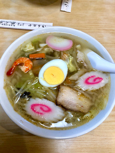 「五目そば　半チャーハン」@のぐちの写真