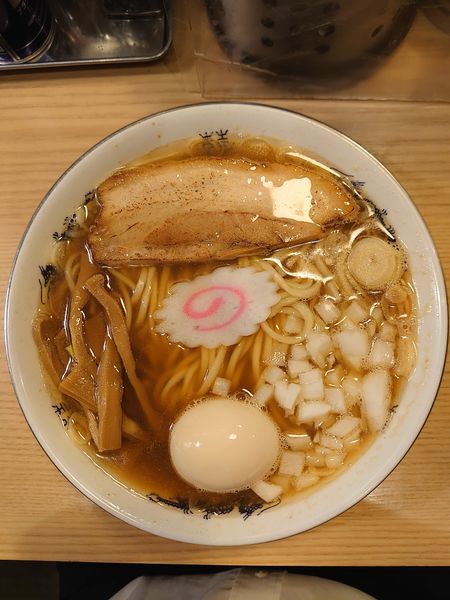 「煮干しそば(並)＋味玉」@煮干そば 流。の写真