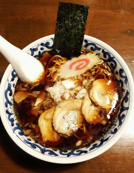 「寛虎ラーメン640円＋チャーシュー250円」@寛虎の写真