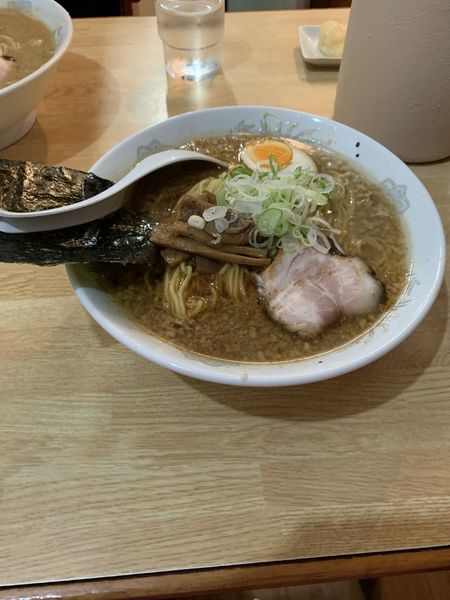 「こってり醤油ラーメン」@屋台らーめん 山崎店の写真