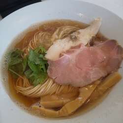 煮干しそば750円煮干しそば用替え玉130円