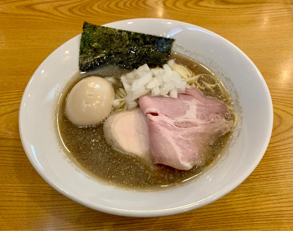 「味玉純煮干そば」@中華そば 児ノ木の写真