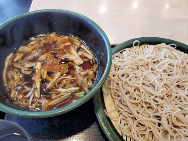 「肉舞茸せいろ」@ゆで太郎 長者町店の写真