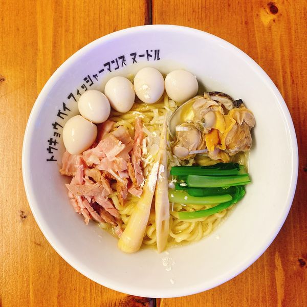 「潮まぜそば」@Tokyo Bay Fisherman's noodleの写真