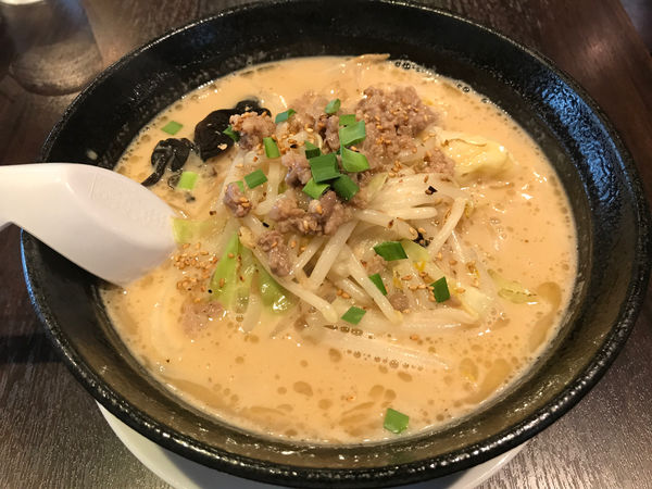 「みそラーメン」@自家製極太麺 みそ家の写真