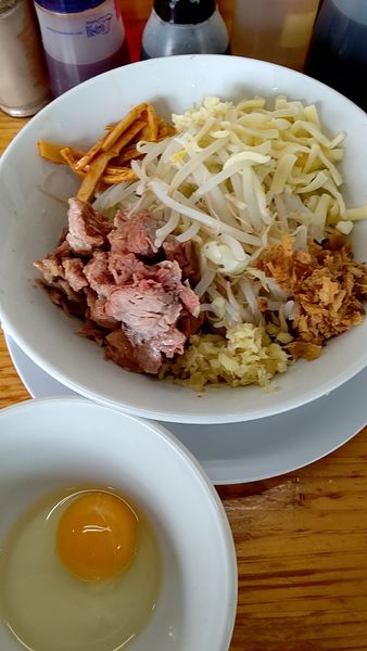 「小まぜそば　　850円」@ラーメン赤沼の写真