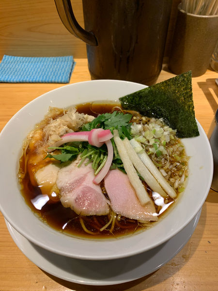 「鷄SOBA」@Ginza Noodles むぎとオリーブの写真