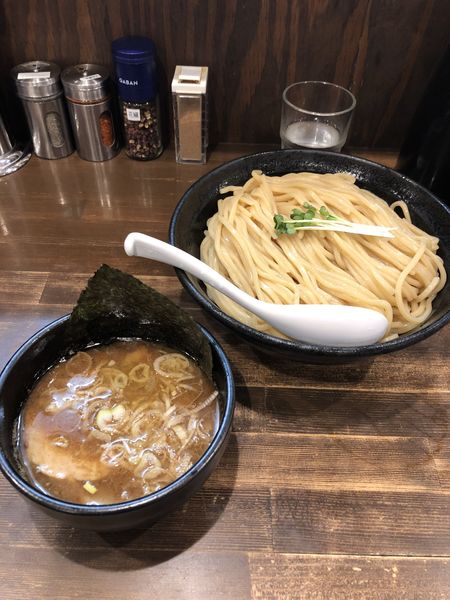 「つけ麺（特大550g）」@まる文の写真