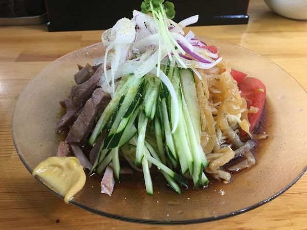 「冷やし中華」@中華そば こてつの写真