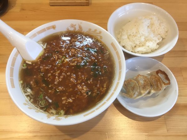 「スタミナラーメンセット」@娘娘 川口店の写真