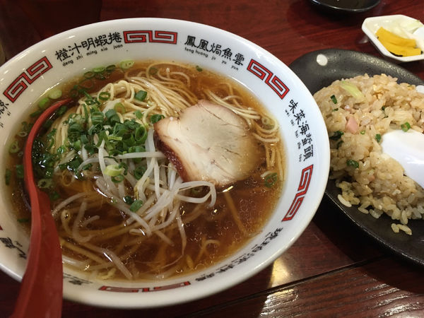 「半チャンラーメン」@麒麟園の写真