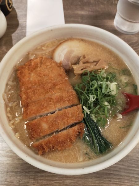 「とんかつ味噌ラーメン」@らーめん 北の大地の写真