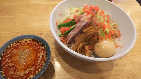 「冷やし辛つけ」@中華そば専門 とんちぼの写真