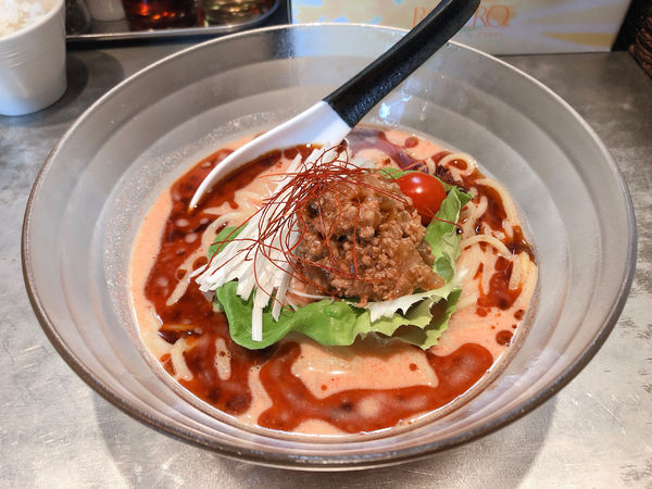 「【限定】冷やし坦々麺」@麺 やまらぁの写真