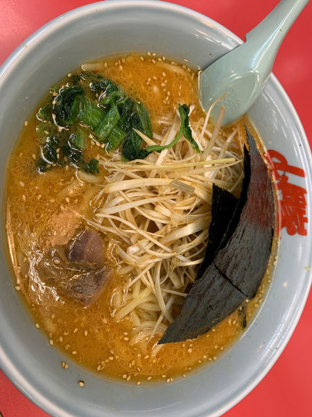 「ネギ味噌ラーメン大盛」@ラーメン山岡家 愛知刈谷店の写真