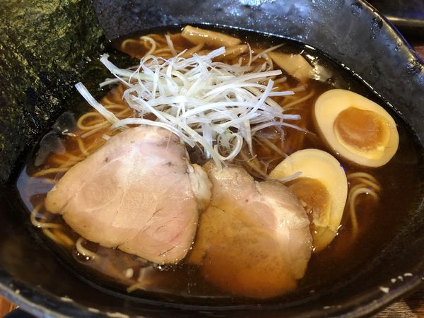 「けや木らーめん（中盛り）」@らーめん工房 けや木の写真