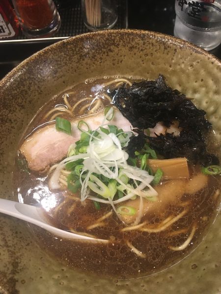 「焼きあご重ね」@茨城豚骨豚骨堂の写真