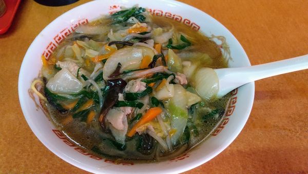 「サンマーメン680円」@三幸苑の写真