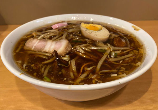 「サンマーメン850円」@YOKOHAMA中華そば かみ山の写真