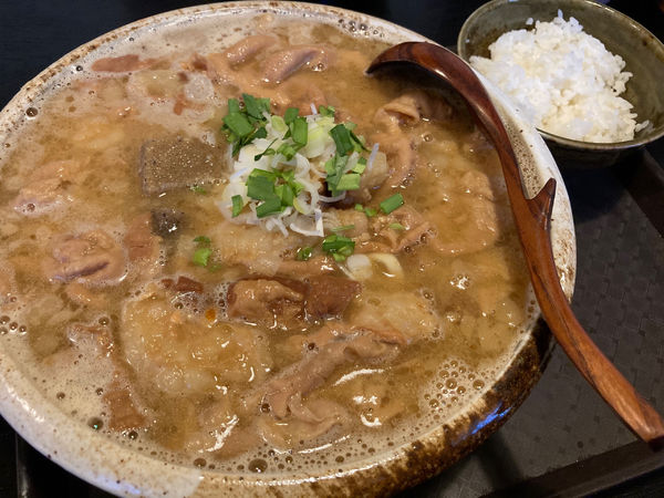 「もつ煮味噌ラーメン」@秋田ラーメン はまの写真