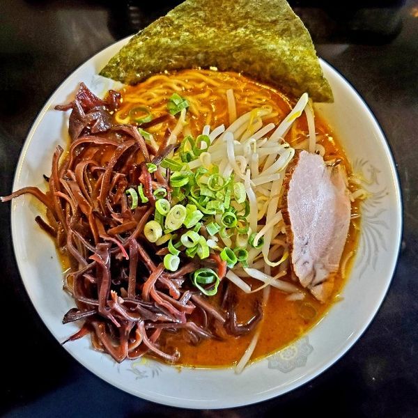 「味噌ラーメン」@博多長浜らーめん 六角堂の写真