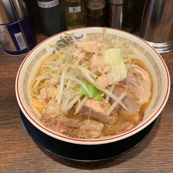 「小ラーメン＋豚マシ」@豚山 下高井戸店の写真