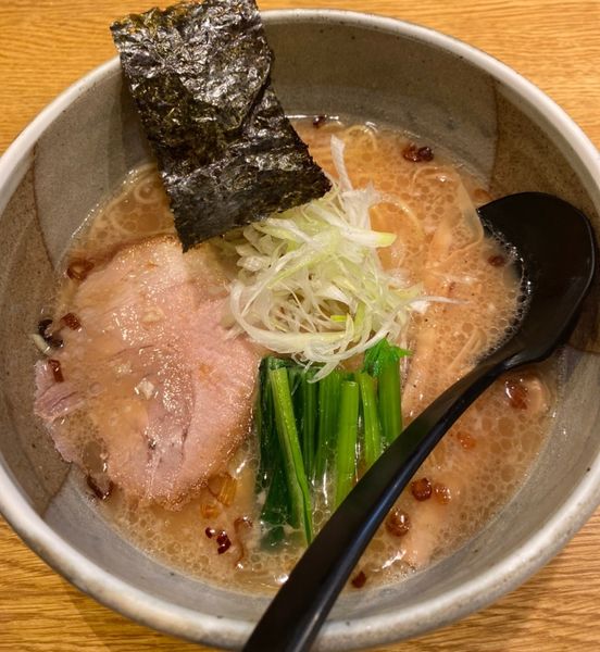 「東京醤油とんこつらーめん　７８０円」@麺処 田ぶし 横浜店の写真