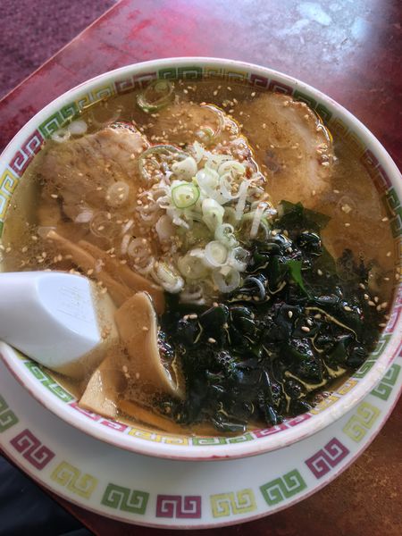 「ワカメラーメン」@宝華の写真