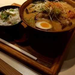 特製味噌ラーメン ミニ飯 セット(バターしょうゆ飯)