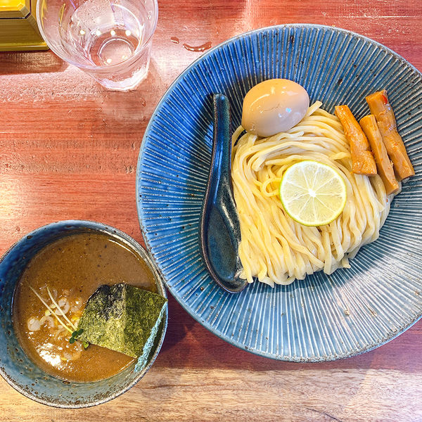 「味玉濃厚つけ麺（並）」@つけ麺 一合 亀戸店の写真