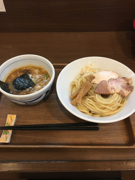 「大山鶏のつけ麺+替えあつ」@つけめん さなだの写真