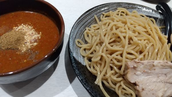 「濃厚カレーつけ麺（限定、830円）＋大盛」@蒙古タンメン 中本 東池袋店の写真